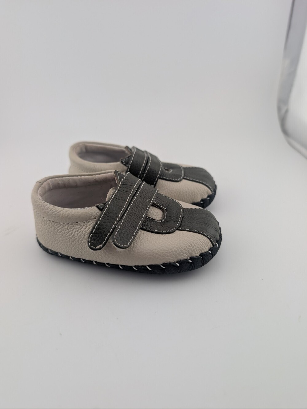 Pediped 0-6 Months Leather Baby Shoes 0-6m Beige Tan Brown